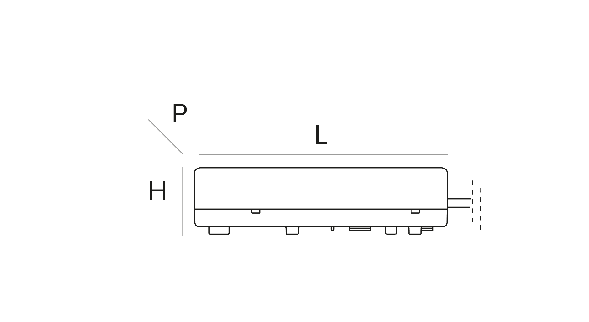 Targetti - DRIVER 900mA IP20 1-10V