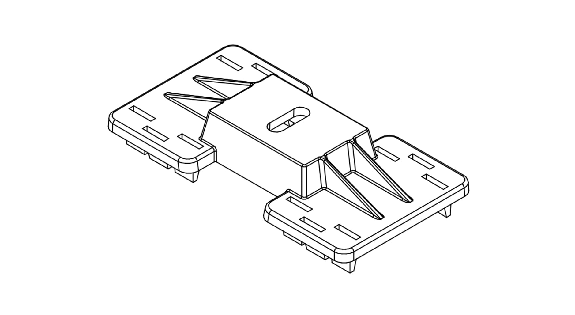 Targetti - LOGICO CEILING INSTALLATION KIT WHITE