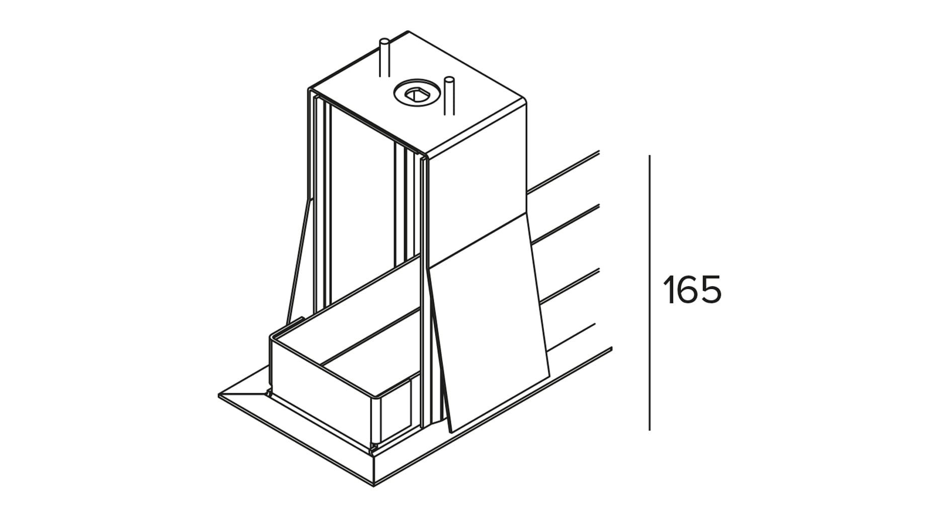 Targetti - LOGICO SHORT SUPPORT