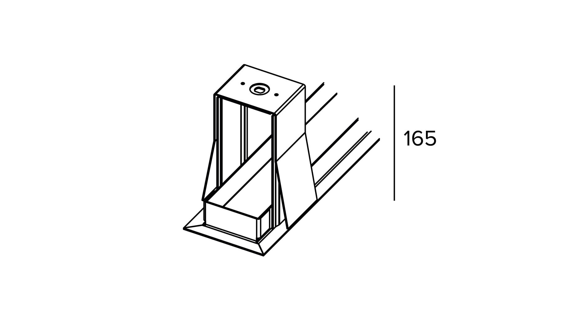 Targetti - LOGICO SHORT SUPPORT