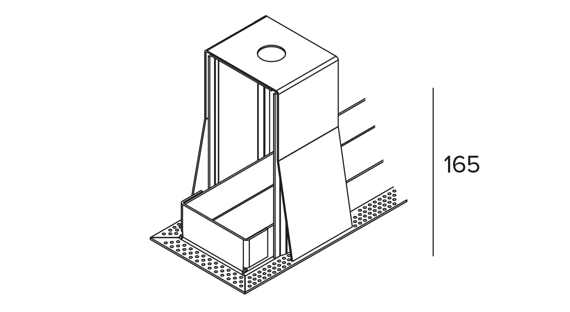 Targetti - LOGICO SY TRIM 1682 HEAD-FINAL SUPPORT