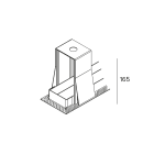 Targetti - LOGICO SY TRIM 1682 HEAD-FINAL SUPPORT