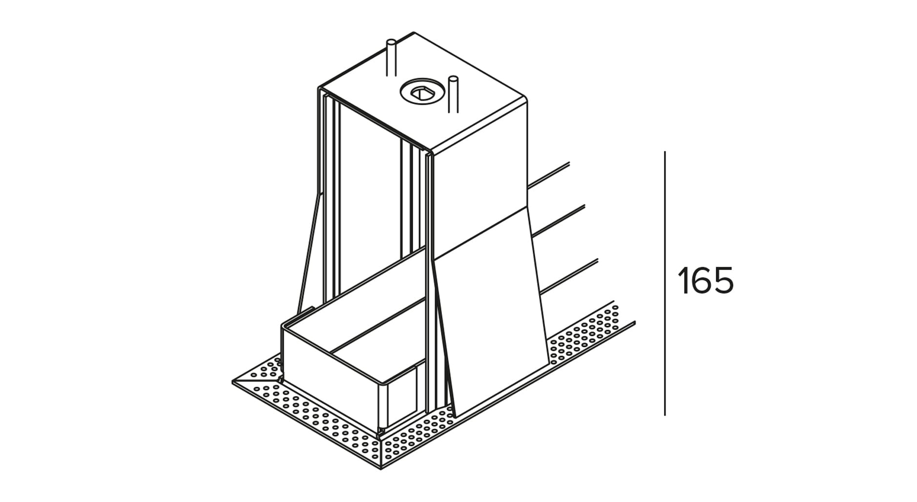 Targetti - LOGICO TRIM SHORT SUPPORT