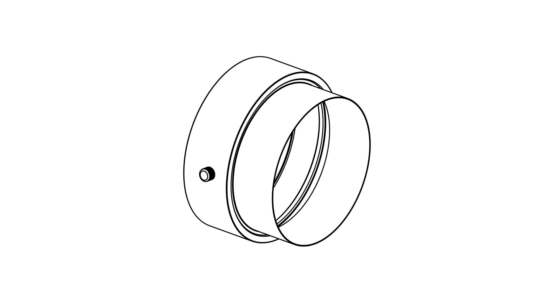 Targetti - ACC ZENO LARGE CUT-OFF TUBE