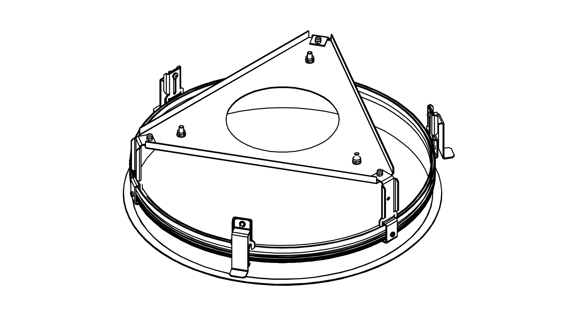Targetti - THREESIXTY OUTERCASING D590 BLK