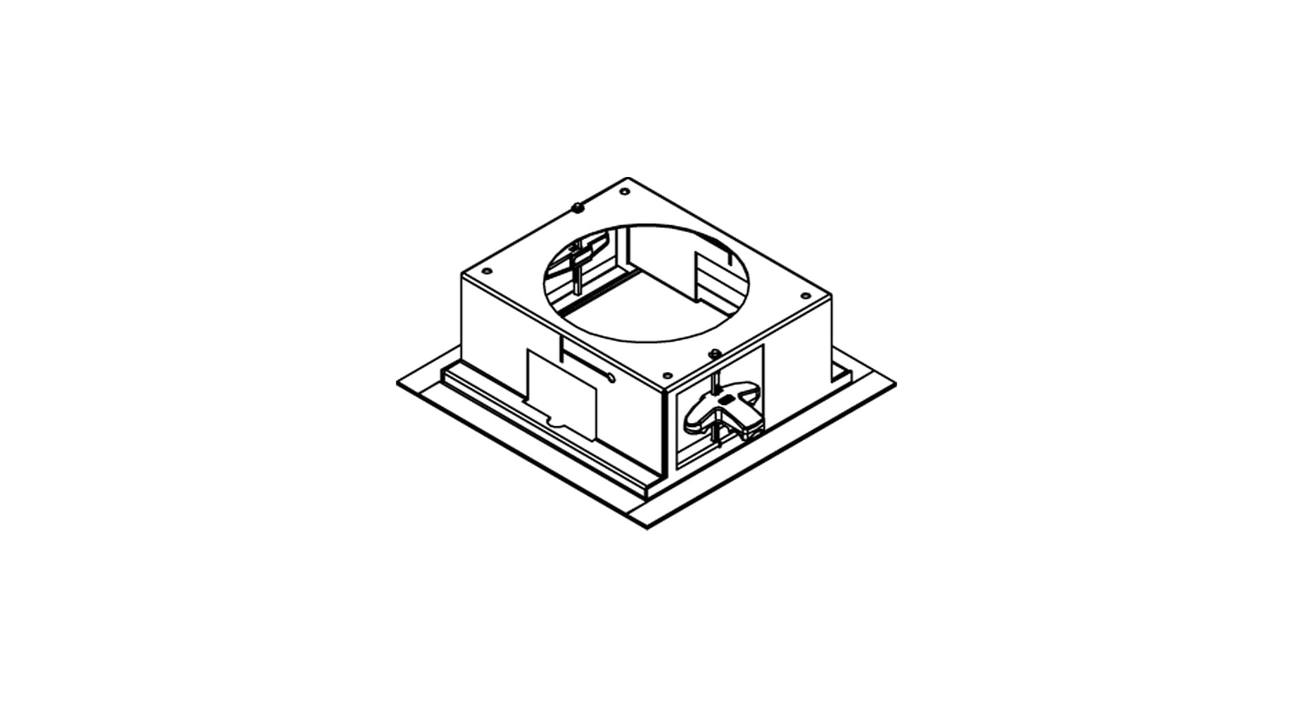Targetti - STORE MINI 1X FRAME WHITE