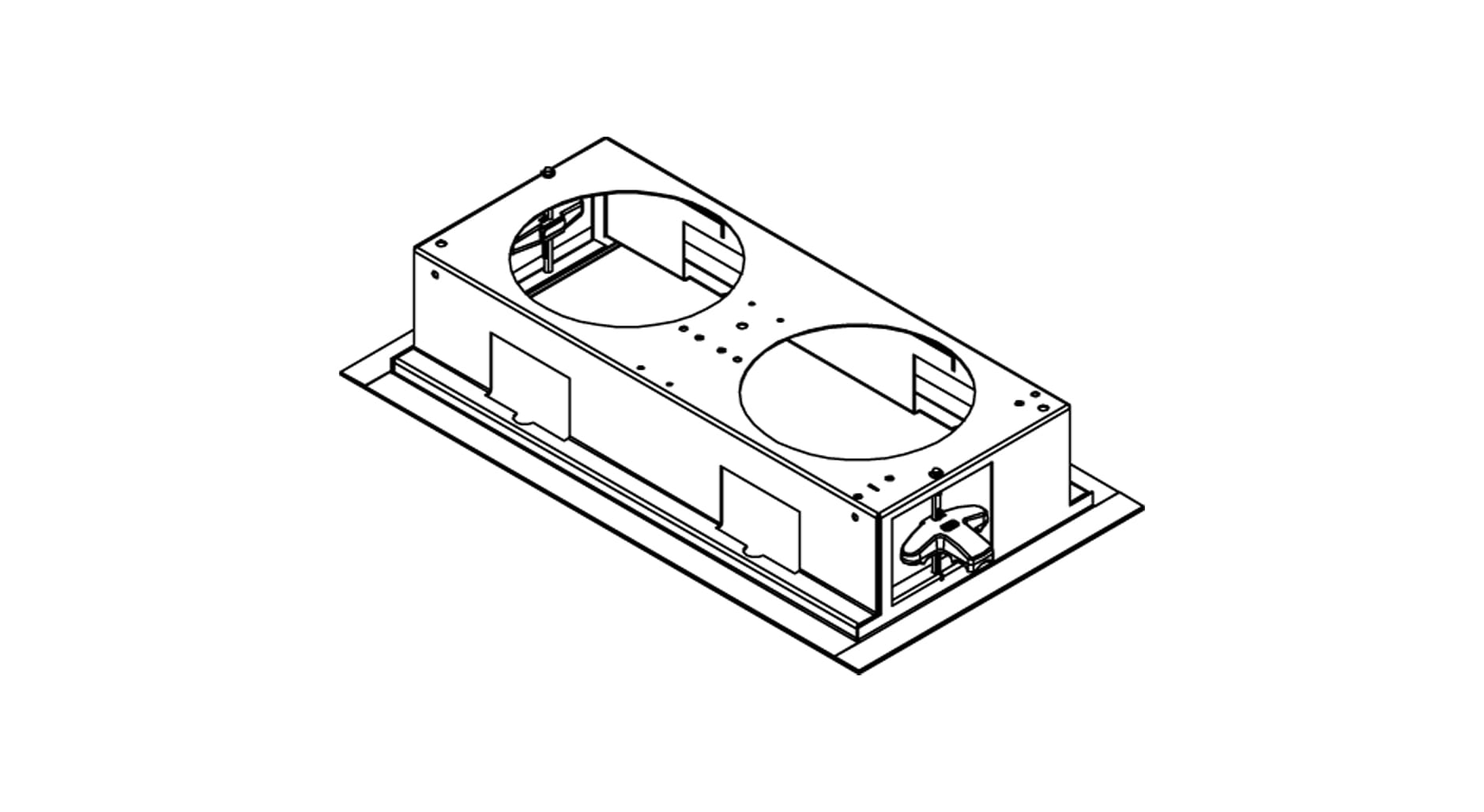 Targetti - STORE MINI 2X FRAME WHITE