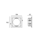 Targetti - STORE 1X FRAME BLACK