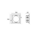 Targetti - STORE 1X FRAME WHITE