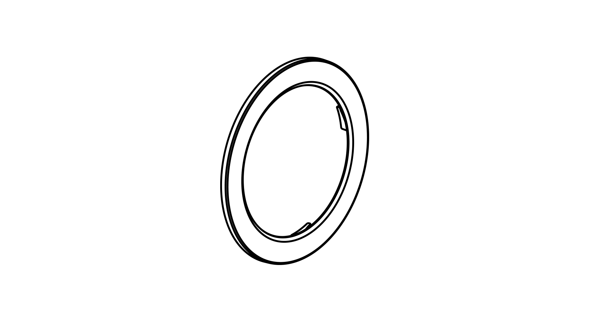Targetti - ACC ZENO SMALL EXT RING WHITE
