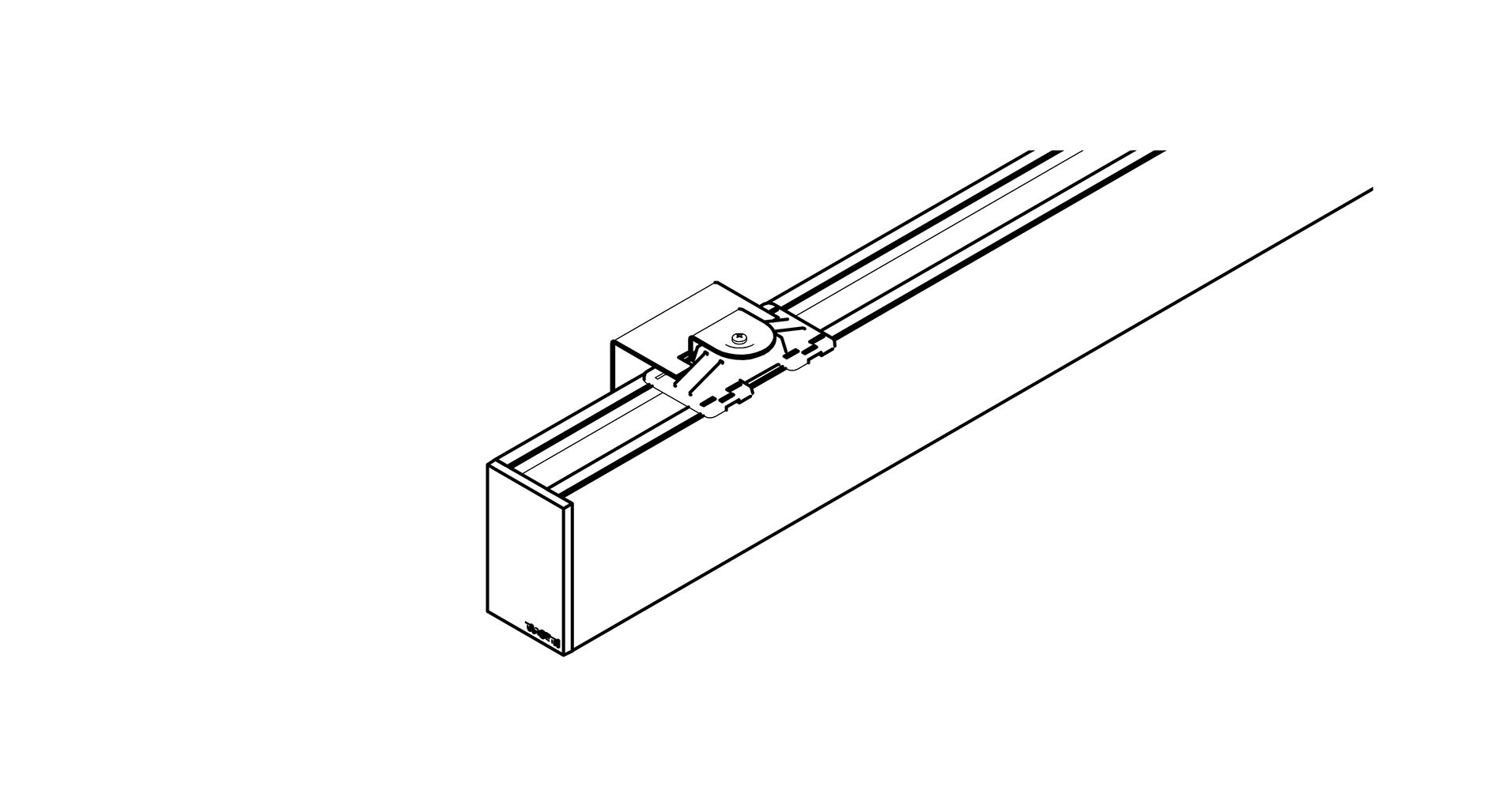 Targetti - WALL INSTALLATION BRACKET WHT