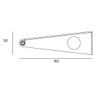 Targetti - JEDI CMP LONG SURFACE BRACKETS