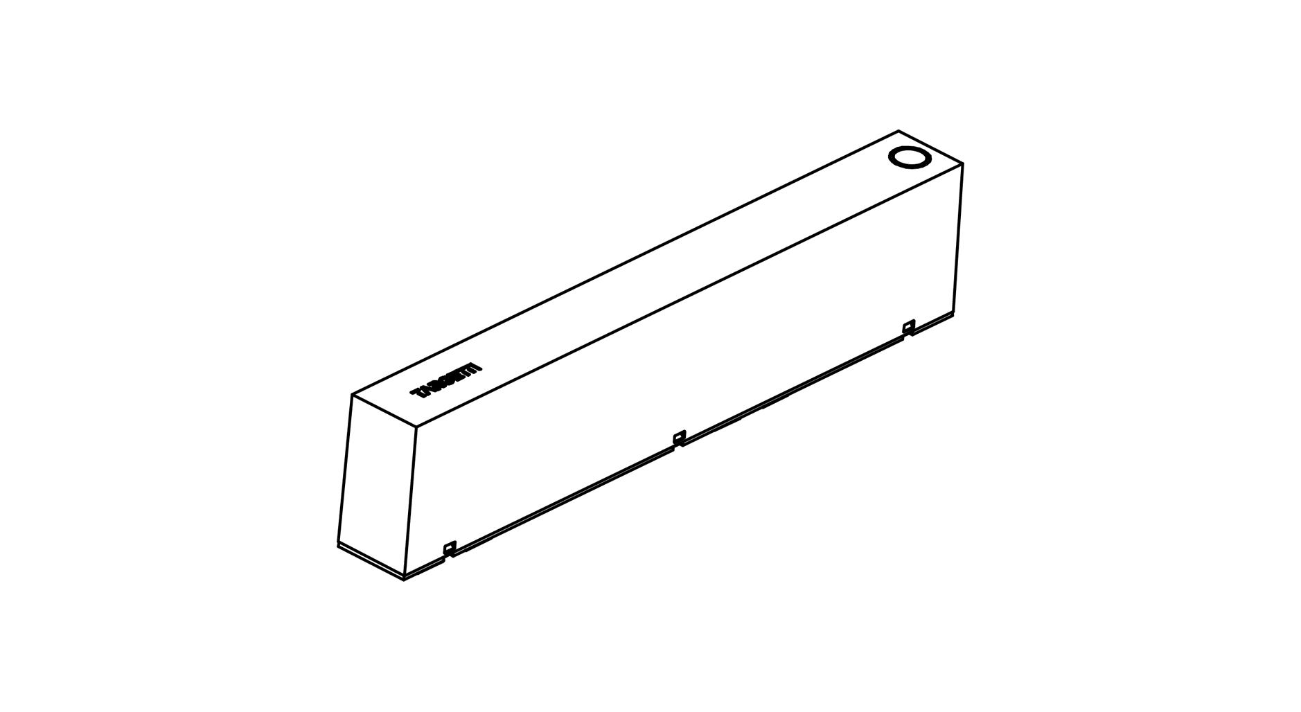 Targetti - OZ MAGNETIC BOX DRIVER 90W EL WHT