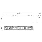 Targetti - OZ MAGNETIC BOX DRIVER 90W EL WHT