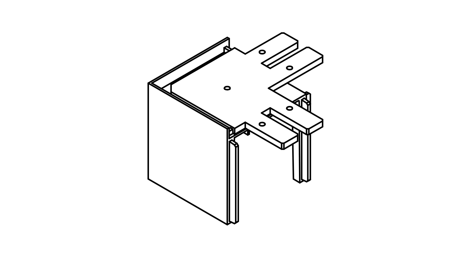 Targetti - OZ LARGE MECHANICAL L JOINT S-C WHT