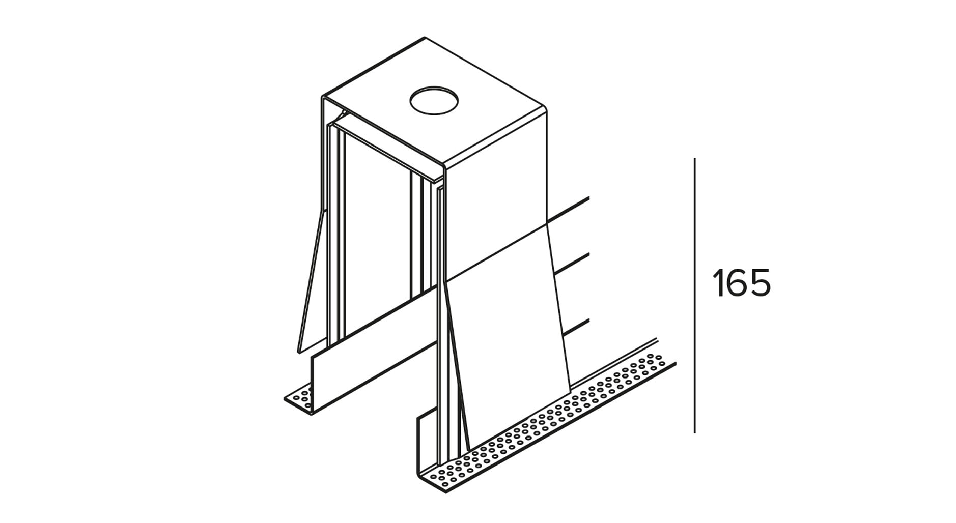 Targetti - LOGICO SY TRIM MINI LONG SUPPORT