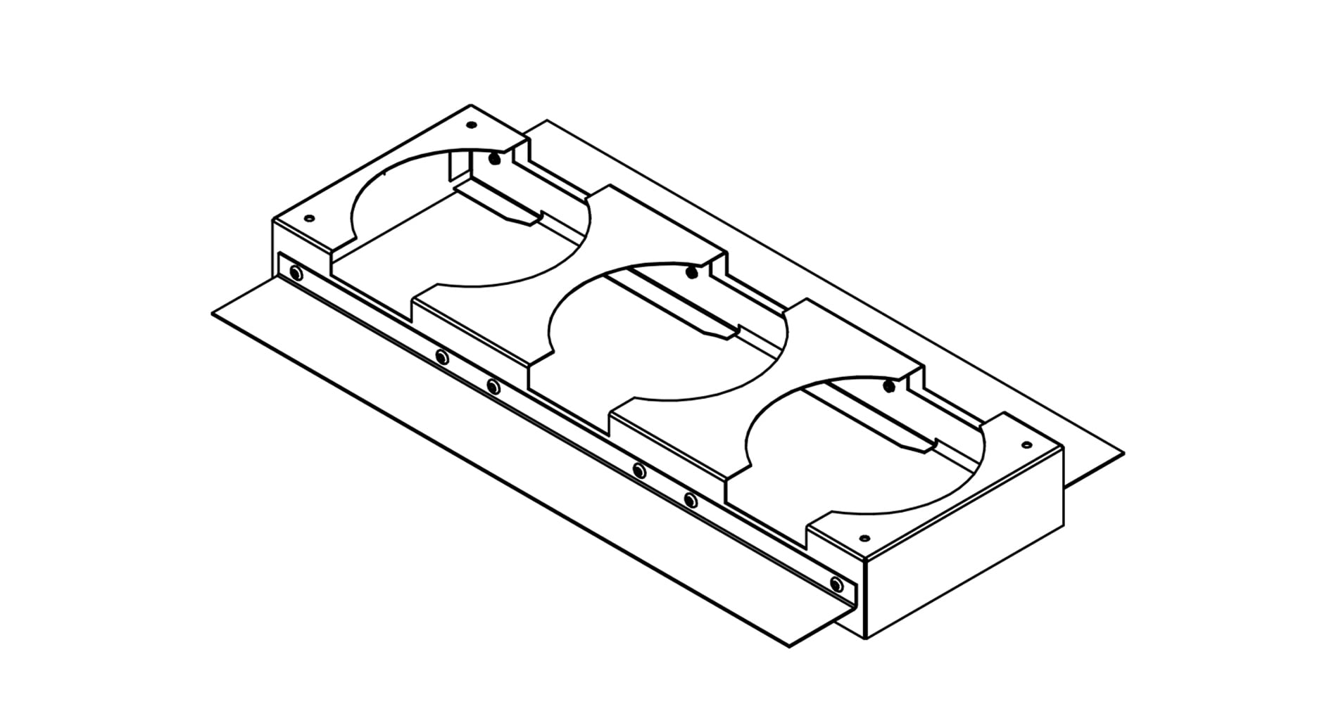 Targetti - STORE MINI 3X TRIMLESS FRAME