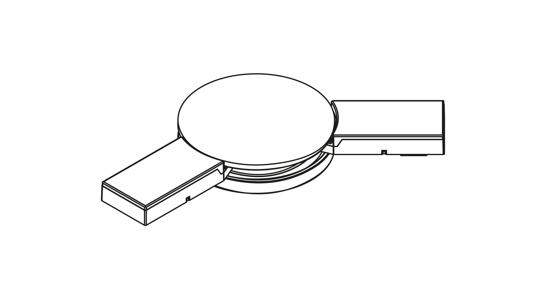 Targetti - OZ ADJUSTABLE JOINT 2 WAY WHT