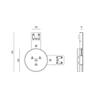 Targetti - OZ ADJUSTABLE JOINT 2 WAY WHT
