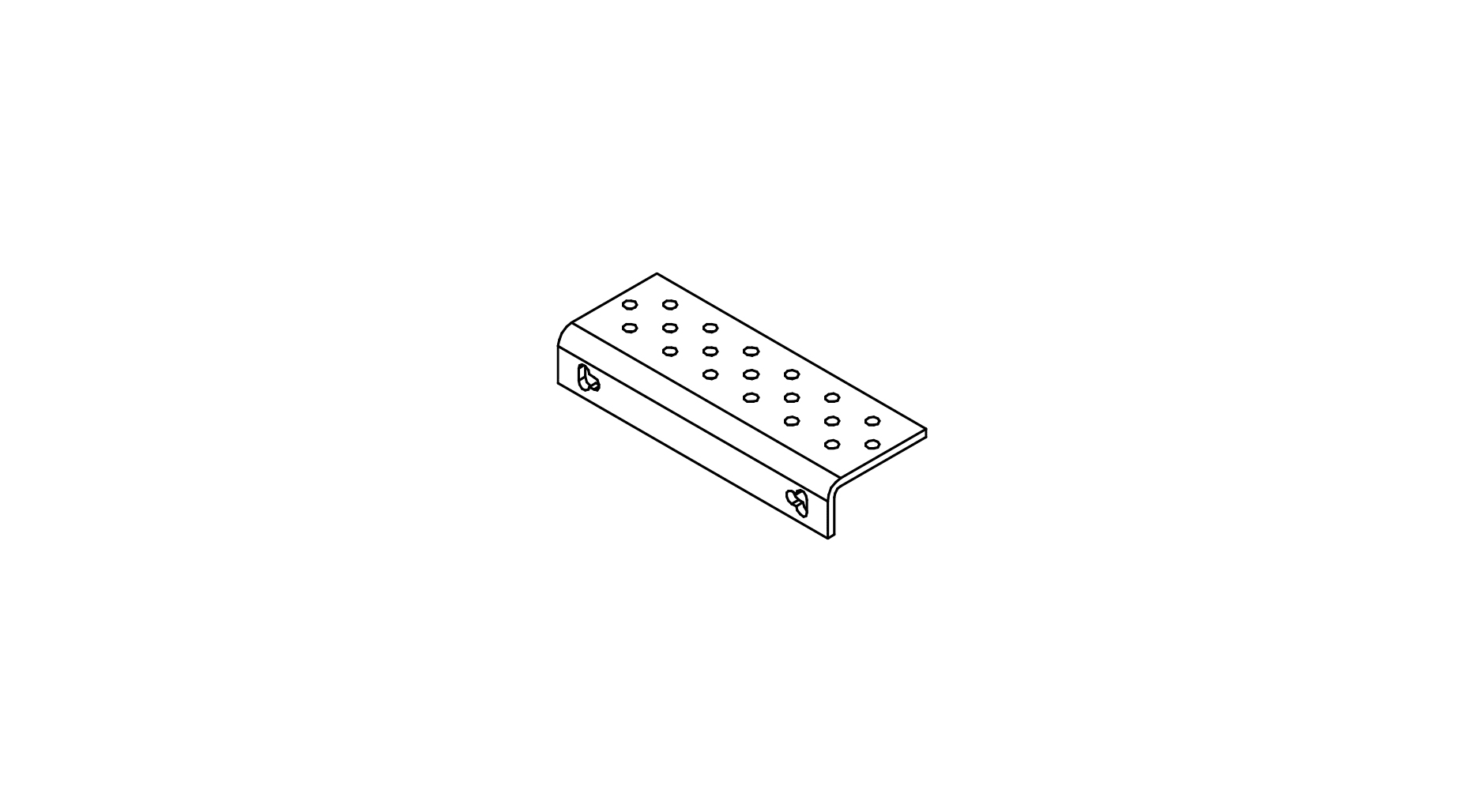 Targetti - 48V EVO TRACK BRACKET FOR TRIMLESS