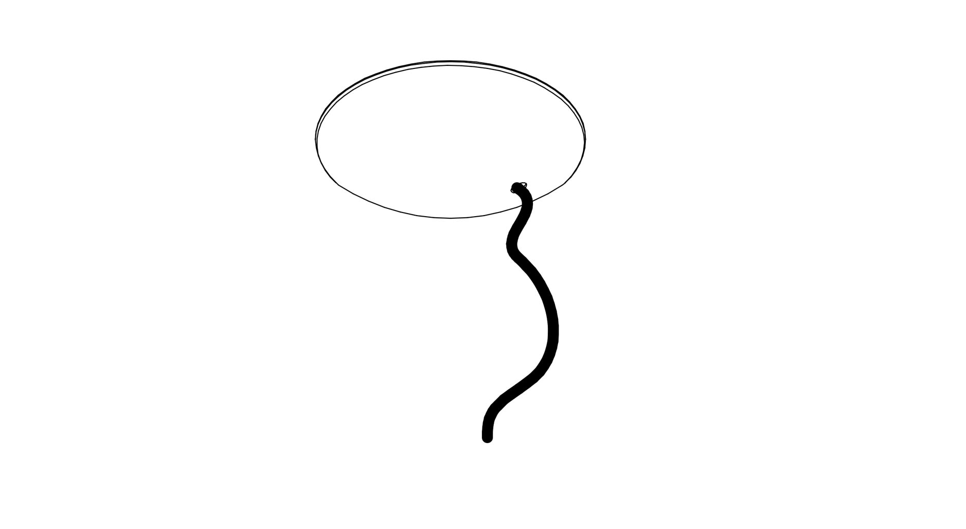 Targetti - SLIM CIRCULAR CANOPY WITH FEEDING CABLE