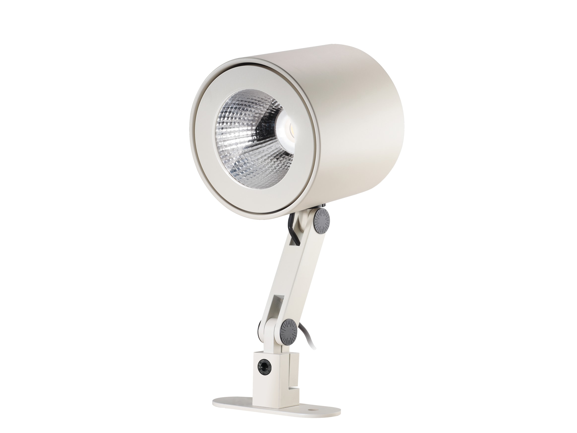 Targetti - CORO ADJ PRJ 25W SP 3K LO ARM RA80 FL WH