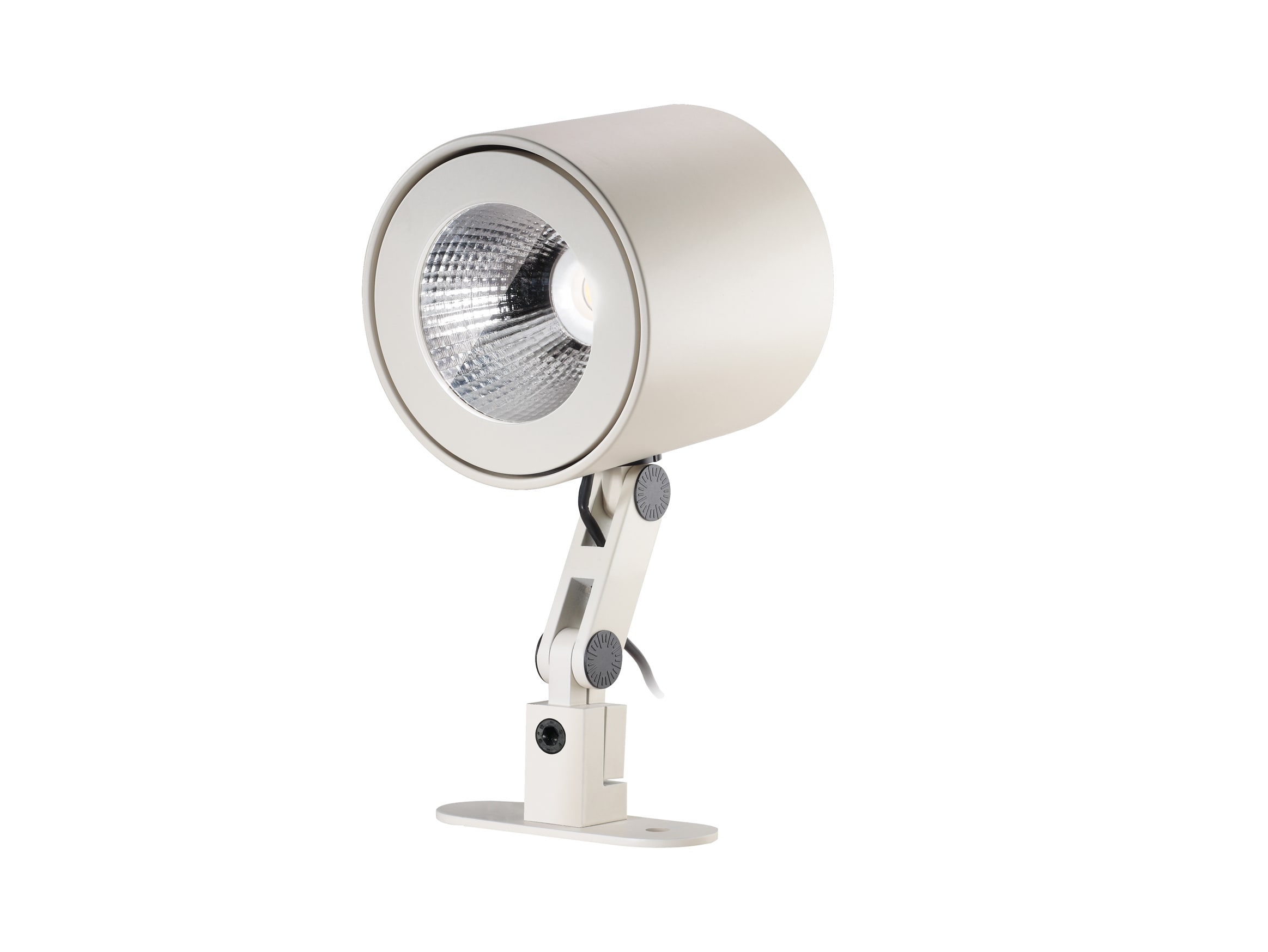 Targetti - CORO ADJ PRJ 36W MWFL 3K SH ARM FL WH