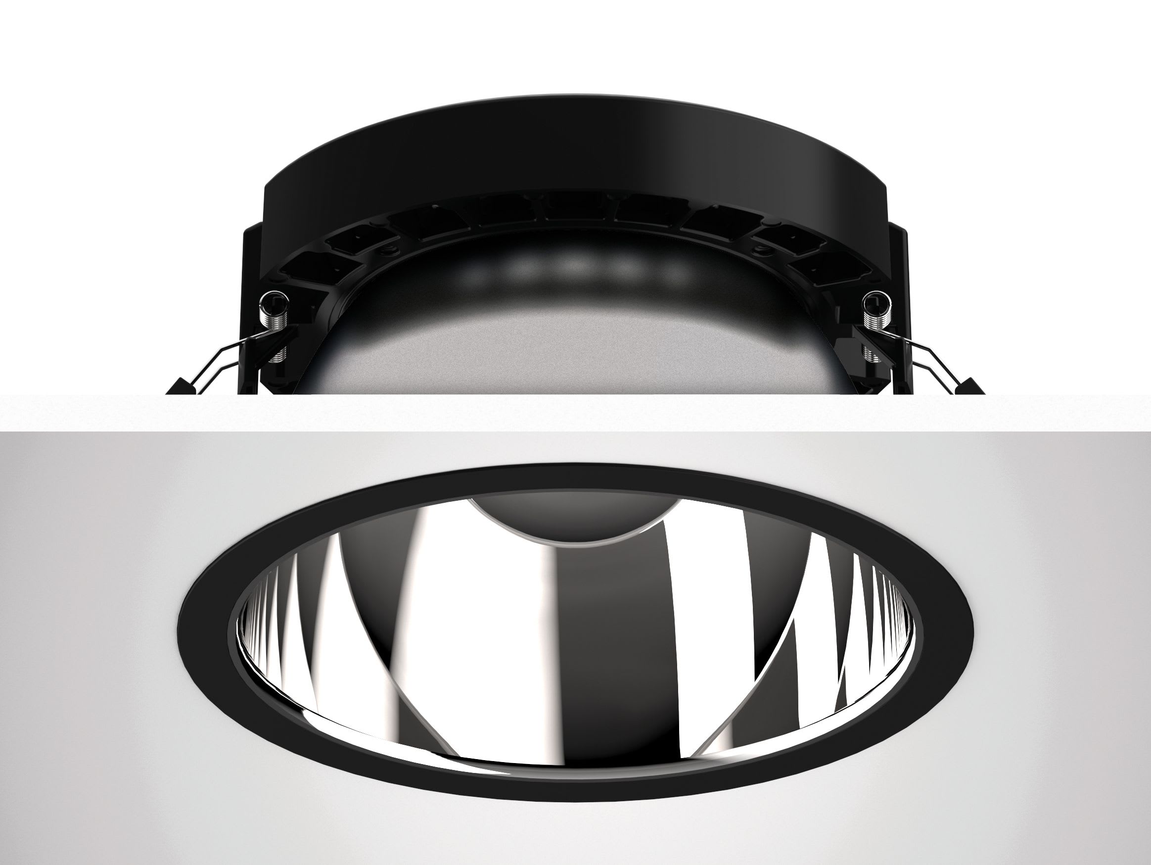 Targetti - CCTEVO 21 UGR RA80 36W 35K R BK