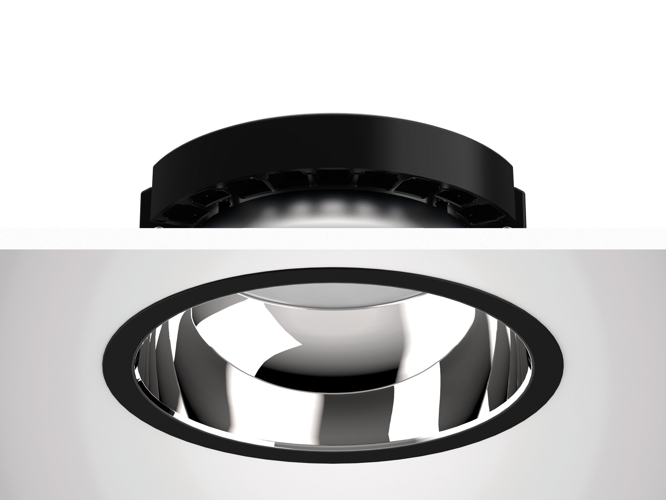 Targetti - CCTEVO 21 VWFL RA80 49W 27K R BK