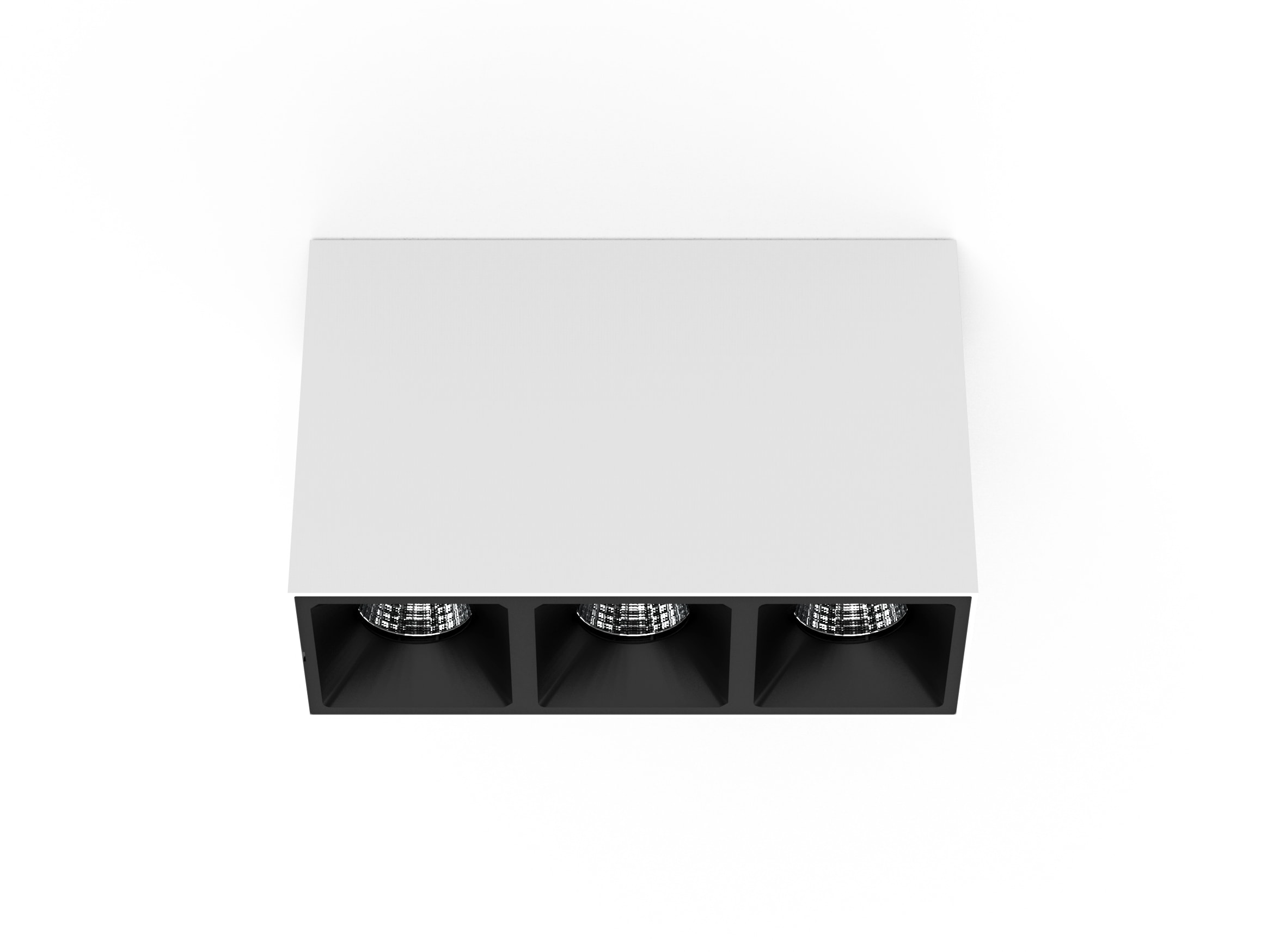 Targetti - OZ LARGE 3X CEIL 18W Ra90 27K AM BL DA