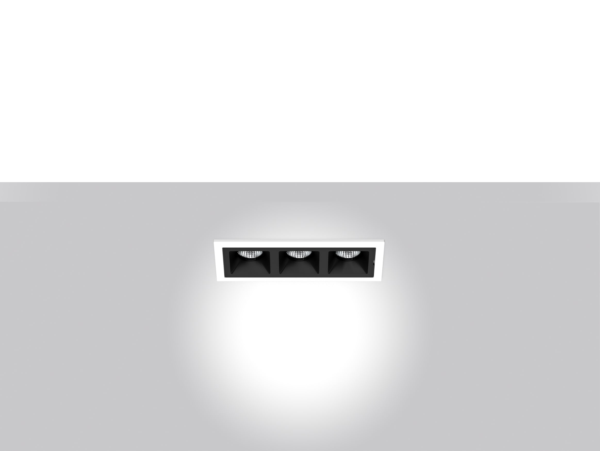 Targetti - OZ SMALL 3X REC 5,2W Ra90 27K WFL WH