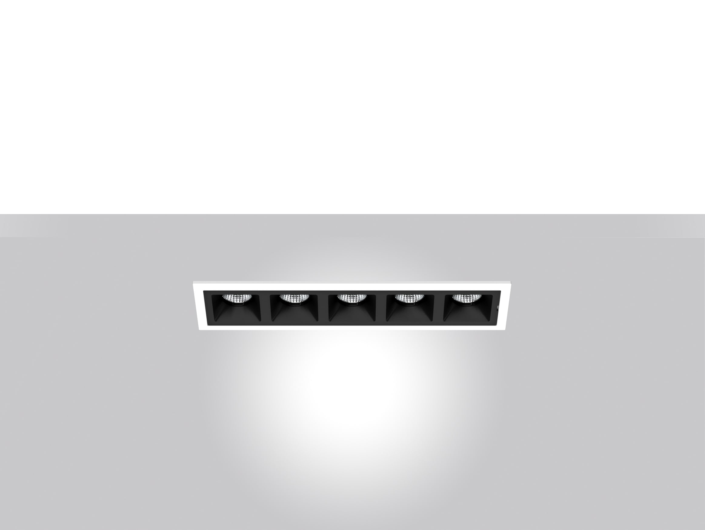 Targetti - OZ SMALL 5X REC 8,7W Ra90 27K WFL BL