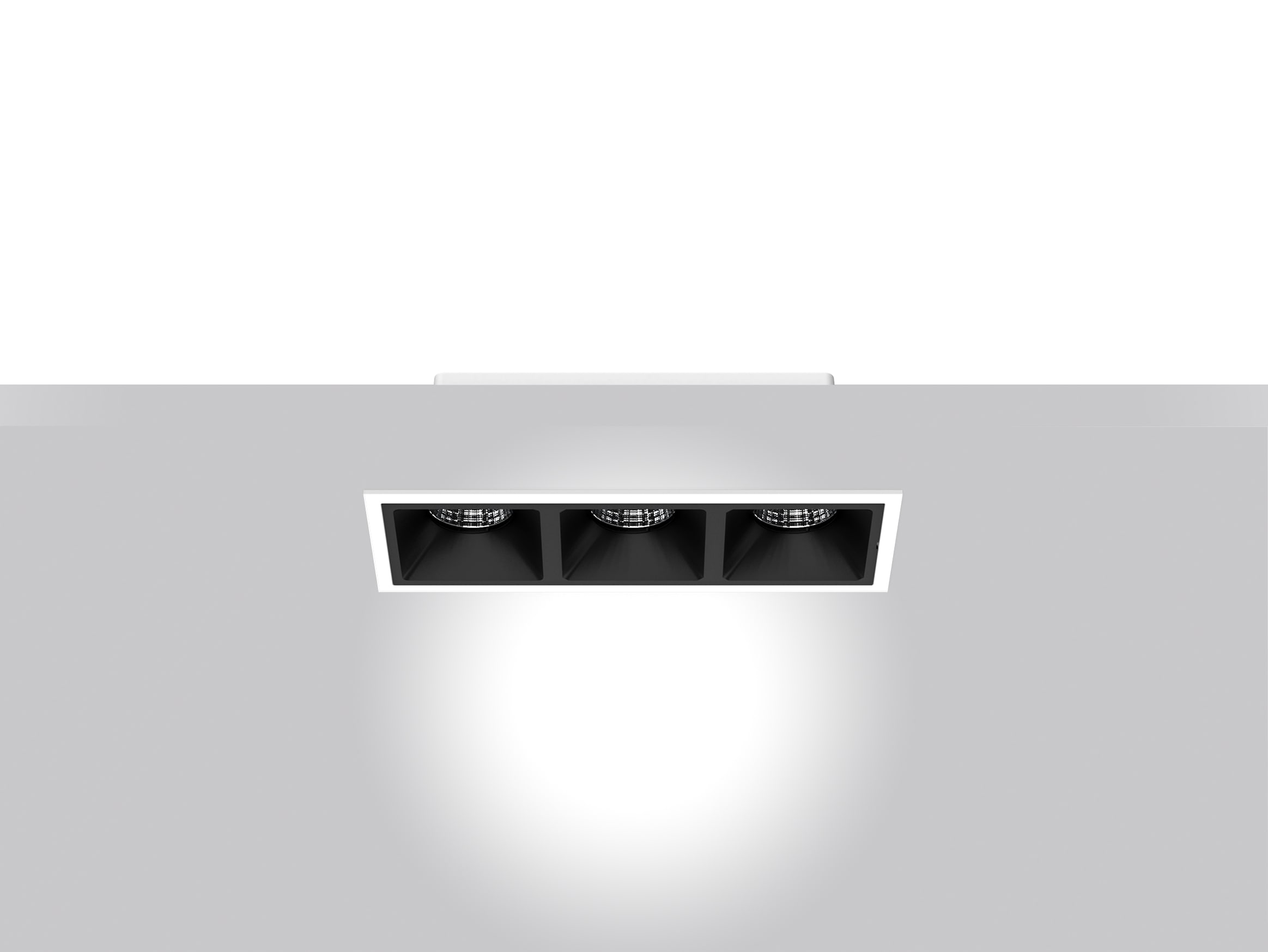 Targetti - OZ LARGE 3X REC 18W Ra90 27K FL BL DA