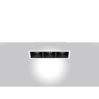 Targetti - OZ LARGE 3X REC 18W Ra90 3K AM WH EL