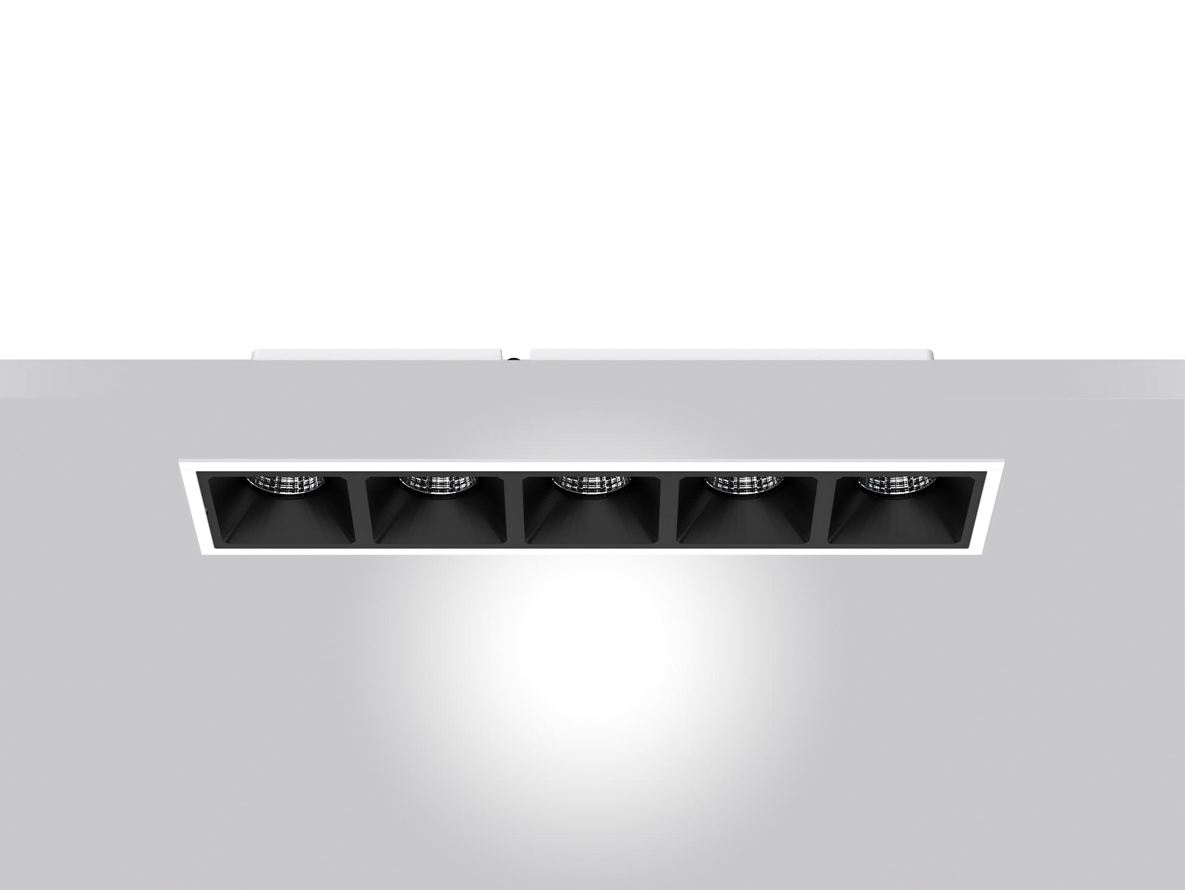 Targetti - OZ LARGE 5X REC 30W Ra90 3K FL WH EL