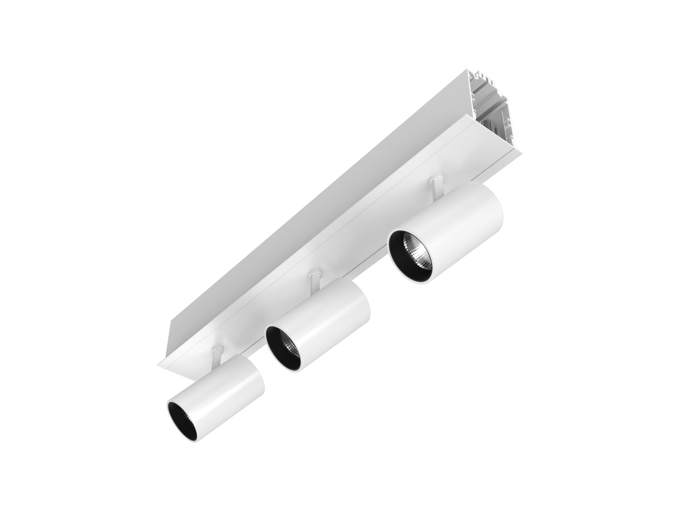 Targetti - LOGICO SY REC 600 42W 4K 3L6 FL WHT EL