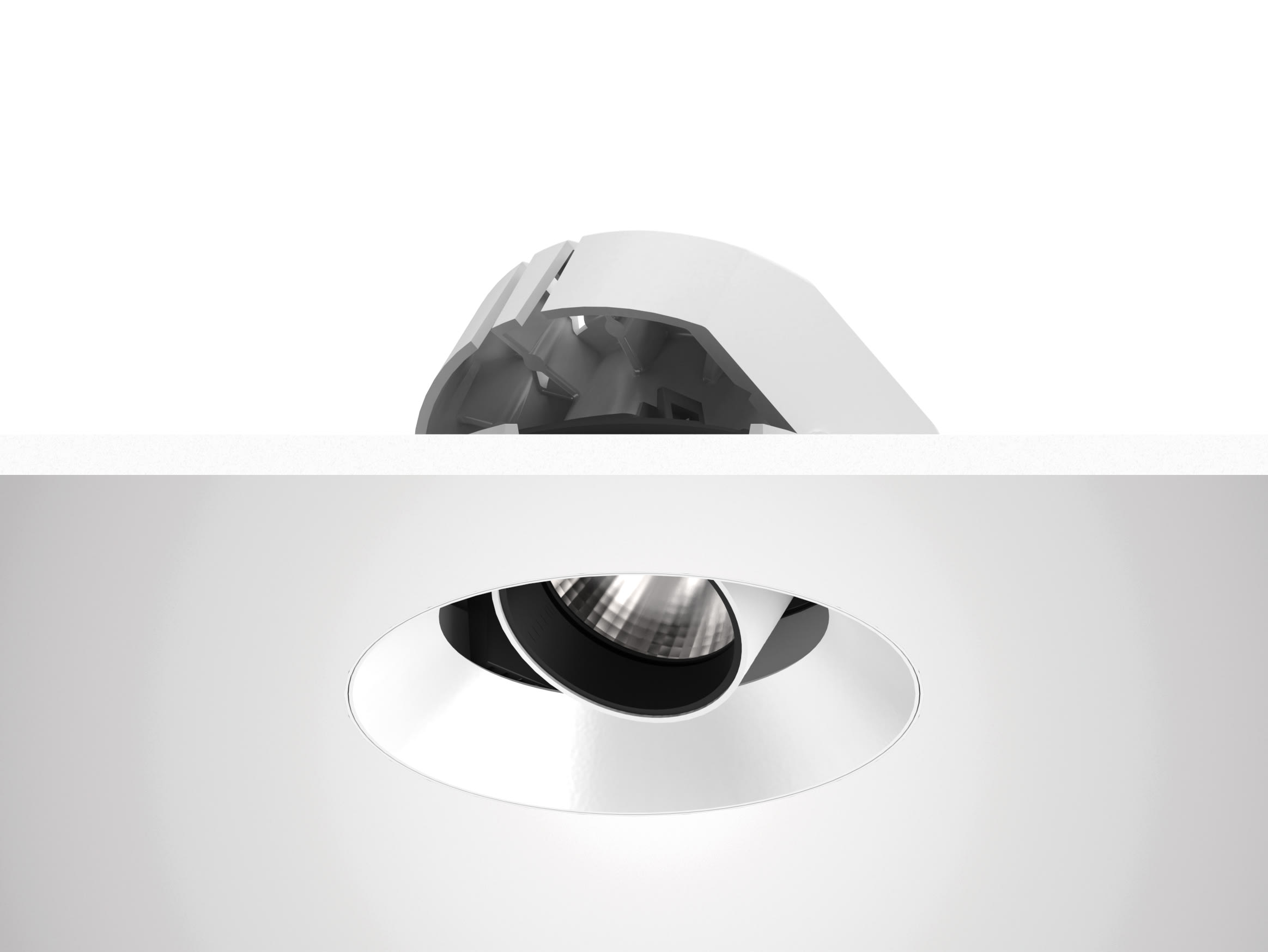 Targetti - CCTEVO 16A TRIM NSP RA90 12W 35K R PW