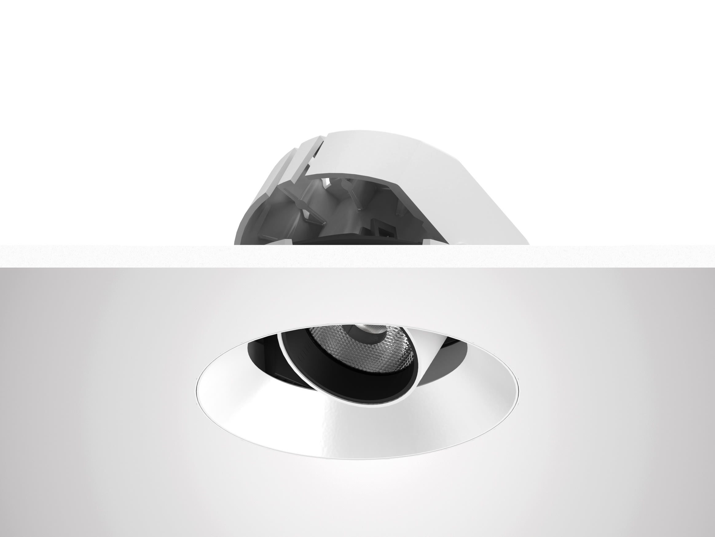 Targetti - CCTEVO 16A TLES NSP RA90 7,1W 35K L PW