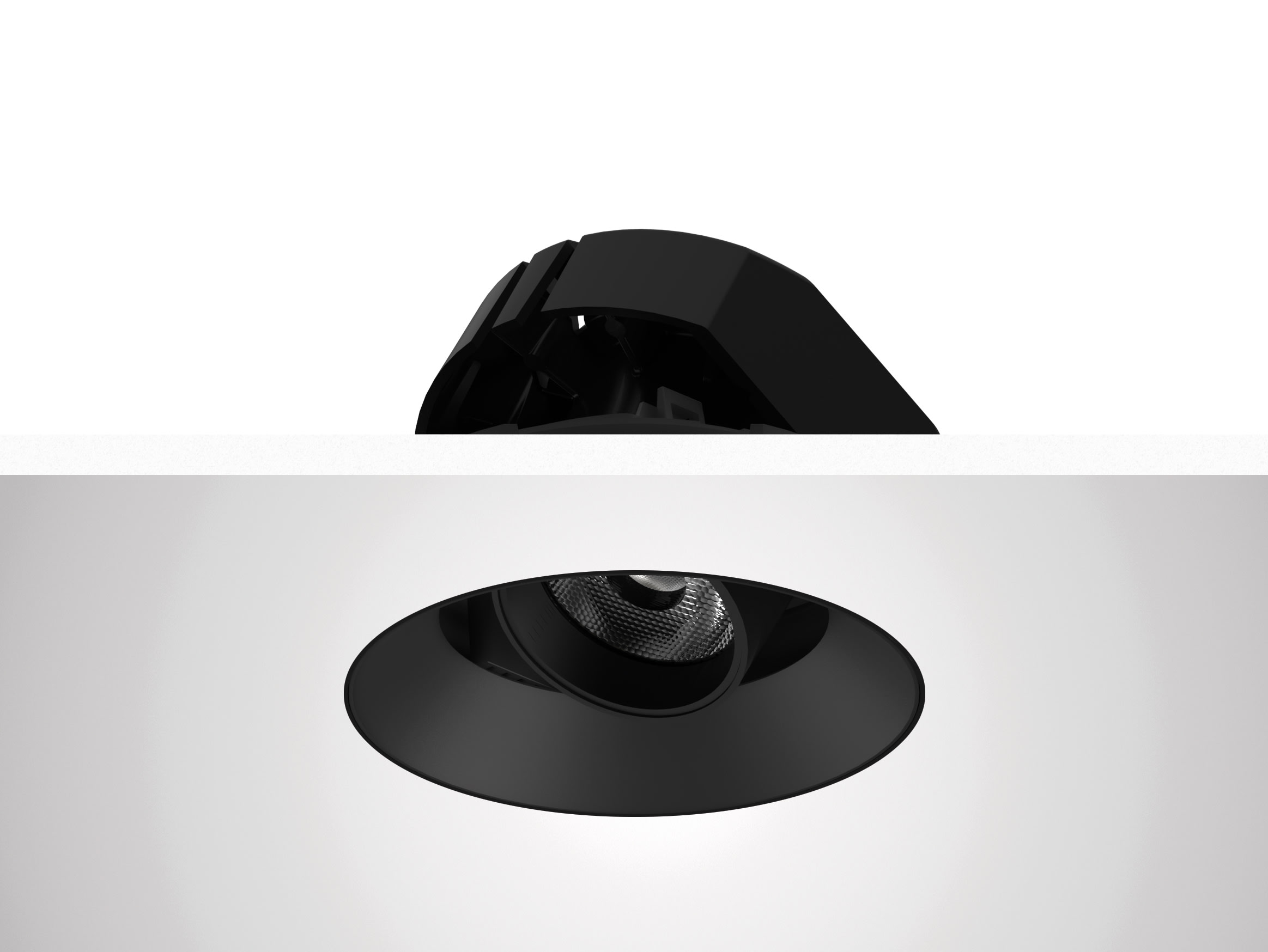 Targetti - CCTEVO 16A TLES MWFL RA90 25W 40K L DB