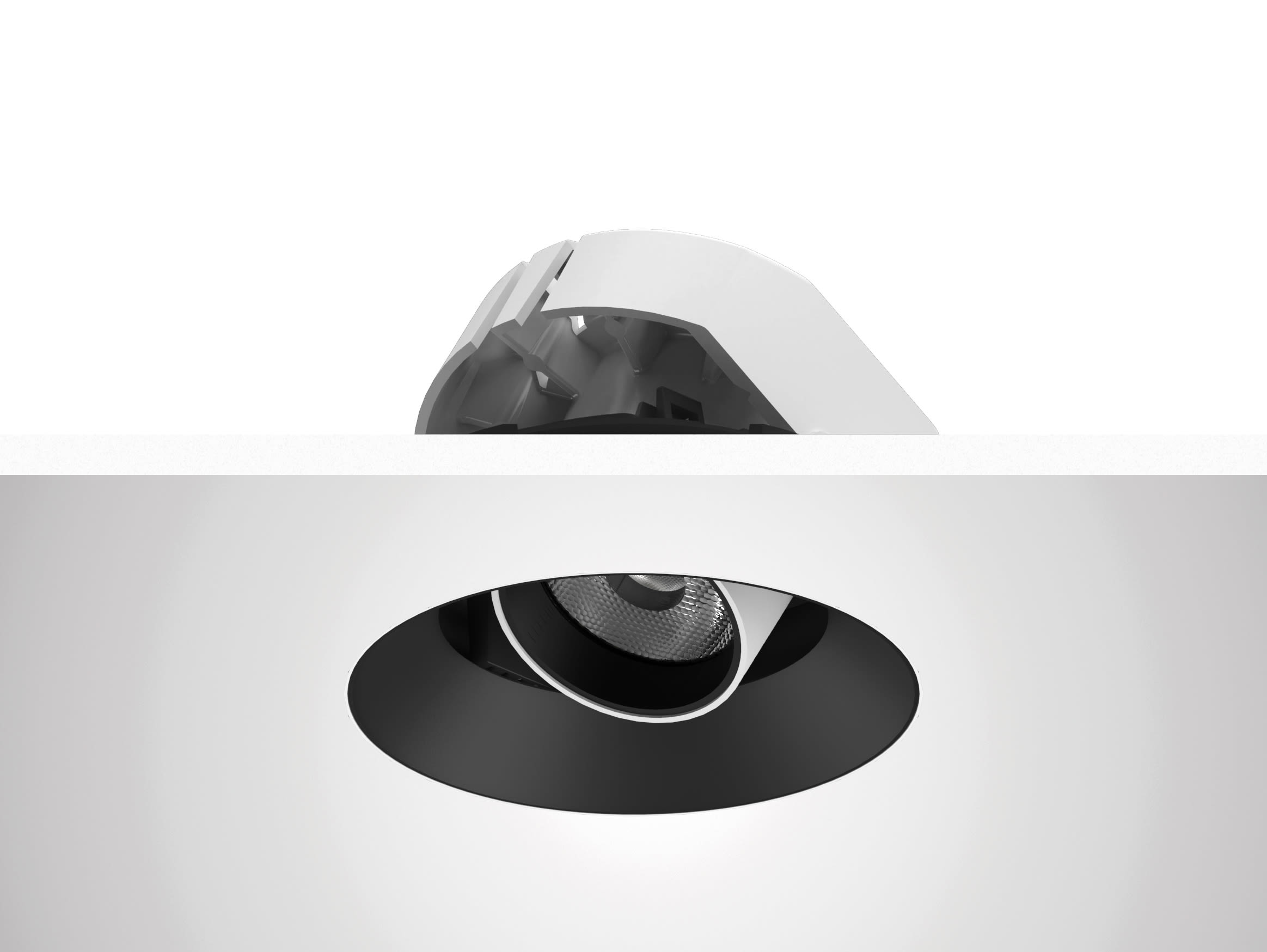 Targetti - CCTEVO 16A TLES NSP RA90 7,1W 40K L W-B