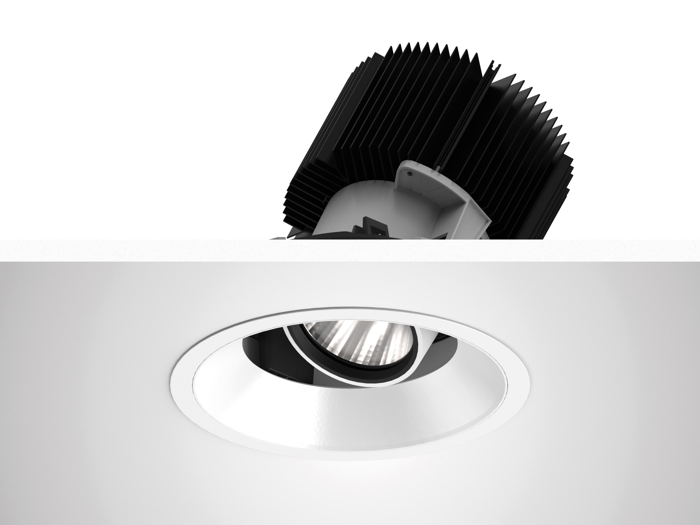Targetti - CCTEVO 16A FL RA90 64W 27K R PW DA