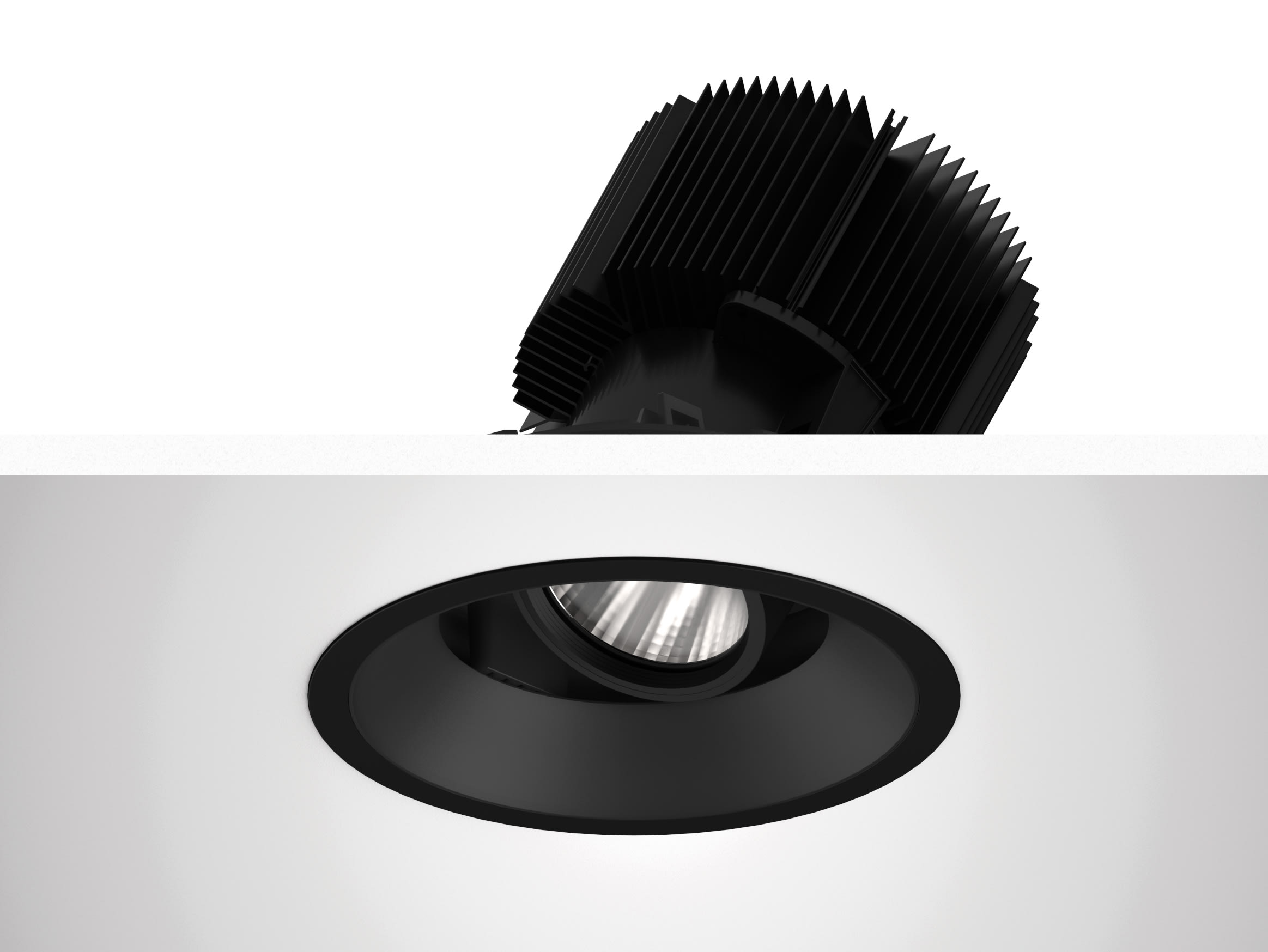 Targetti - CCTEVO 16A FL RA90 64W 27K R DB EL