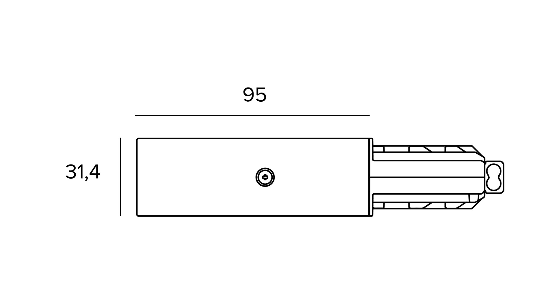 Targetti - SISTEMI DI ALIM. LAT. POLARITA' DESTRA