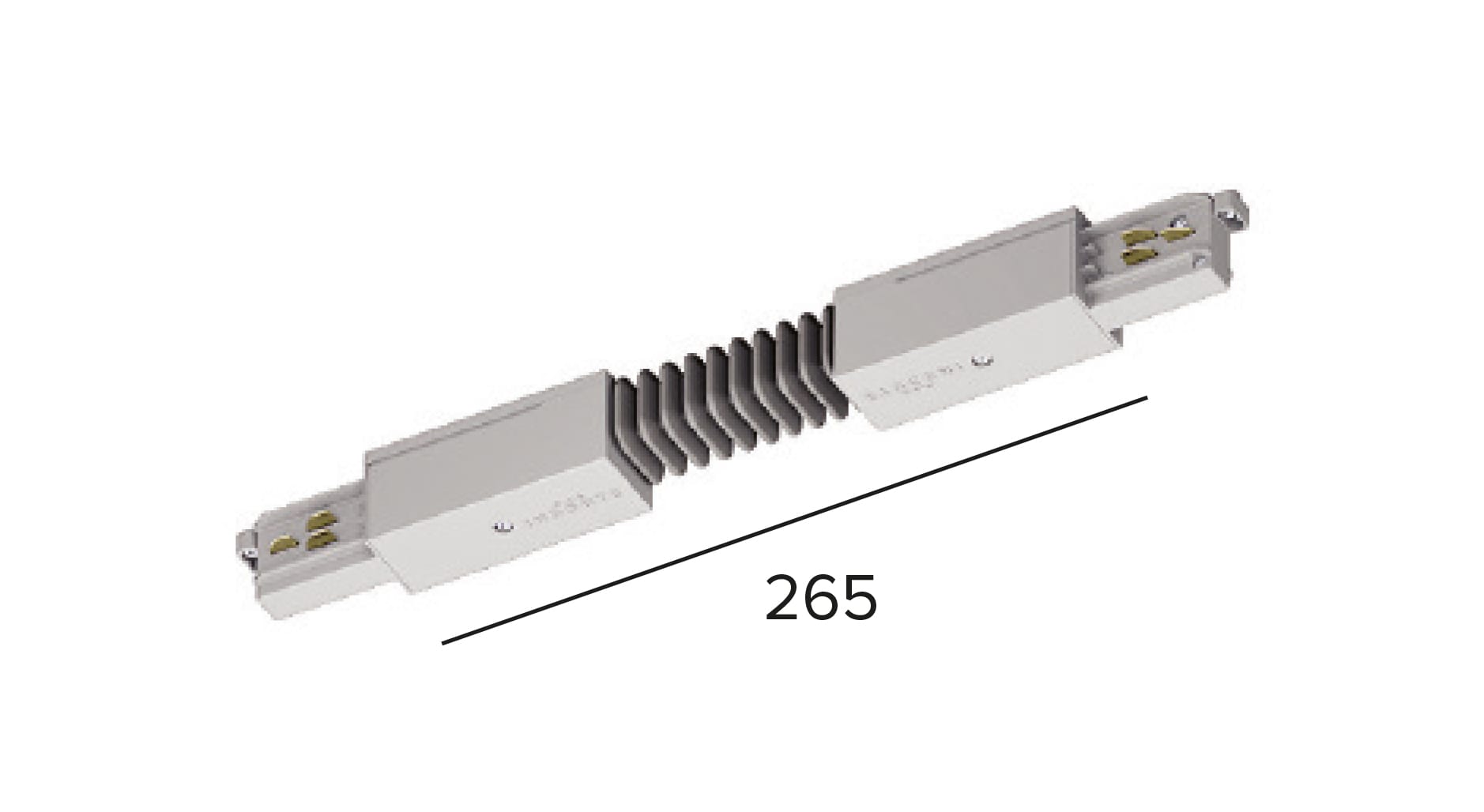 Targetti - EUROSTANDARD PLUS GIUNTO FLESSIBILE NERO