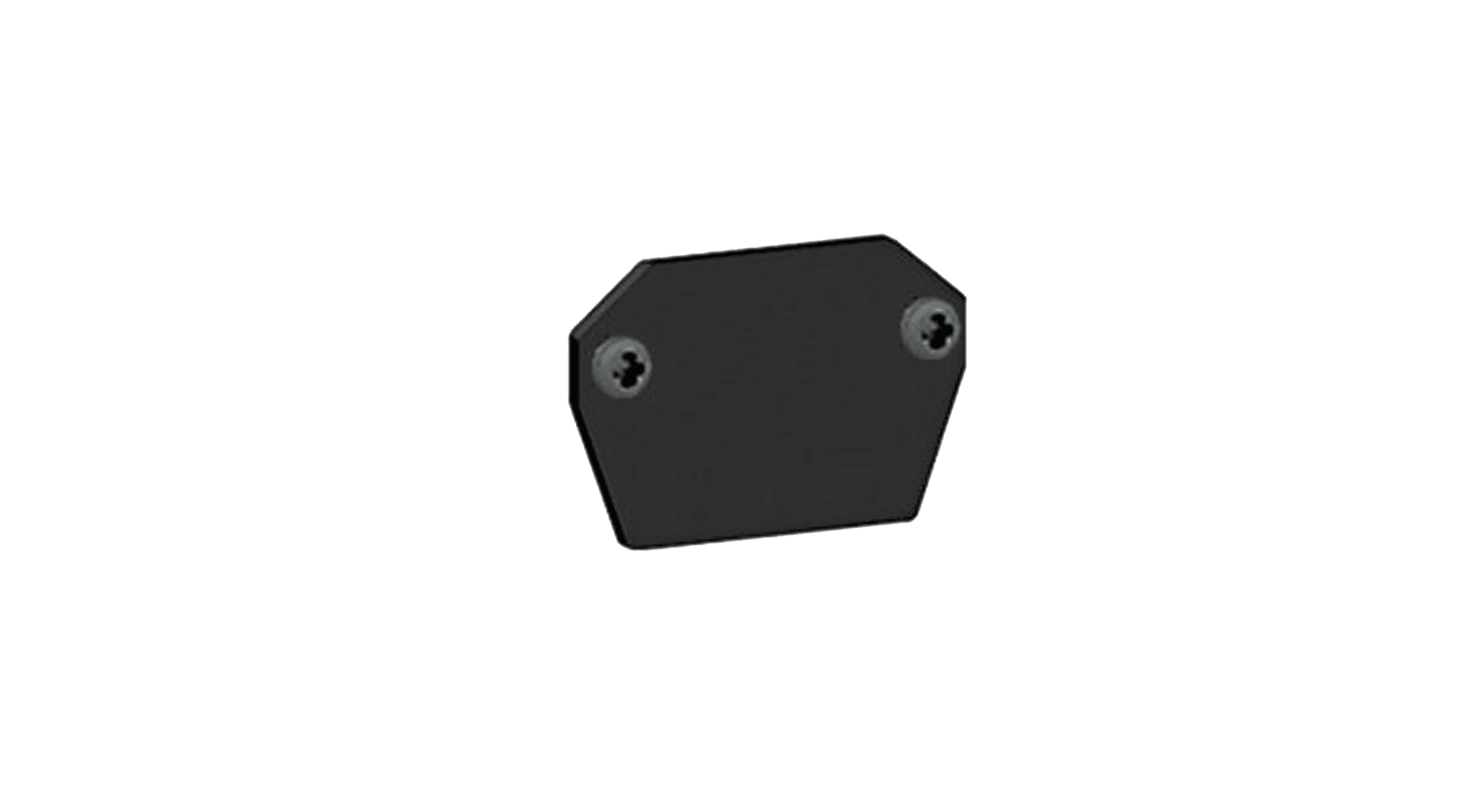 Targetti - END CAP 48V REC TRIMLESS TRACK BLK
