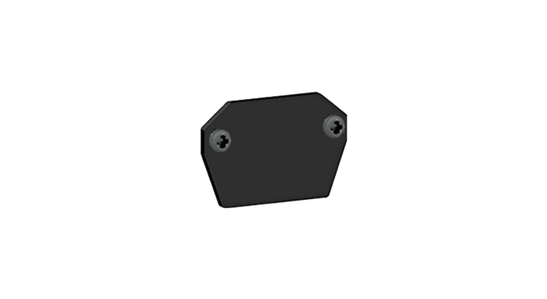 Targetti - END CAP 48V REC TRIMLESS TRACK WHT