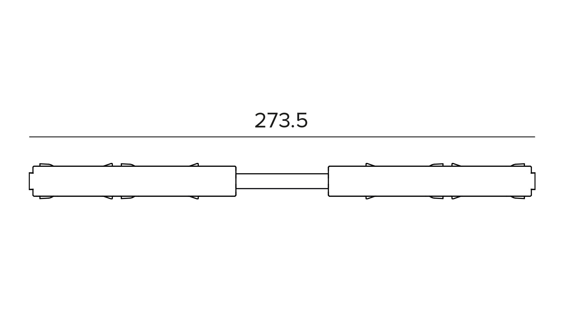 Targetti - 48V EVO TRK NOT POLARED FLEX JOINT BLK
