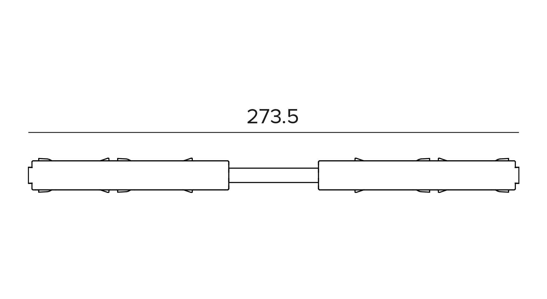 Targetti - 48V EVO TRK NOT POLARED FLEX JOINT WHT