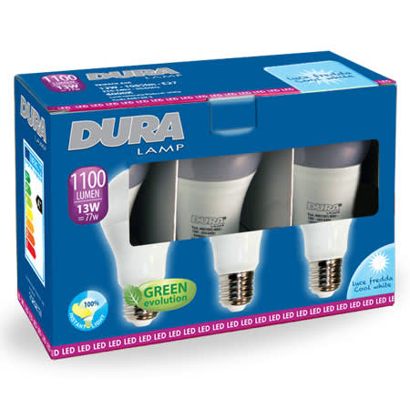 Targetti - TRIPACK A60 11W E27 6400K