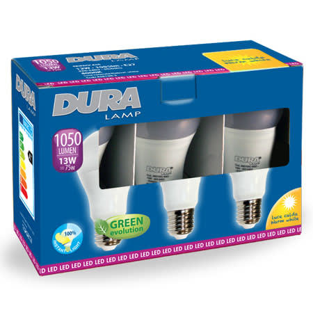 Targetti - TRIPACK A60 11W E27 3000K